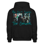 You Can't Cancel the Corner Heavy Blend Adult Hoodie - black